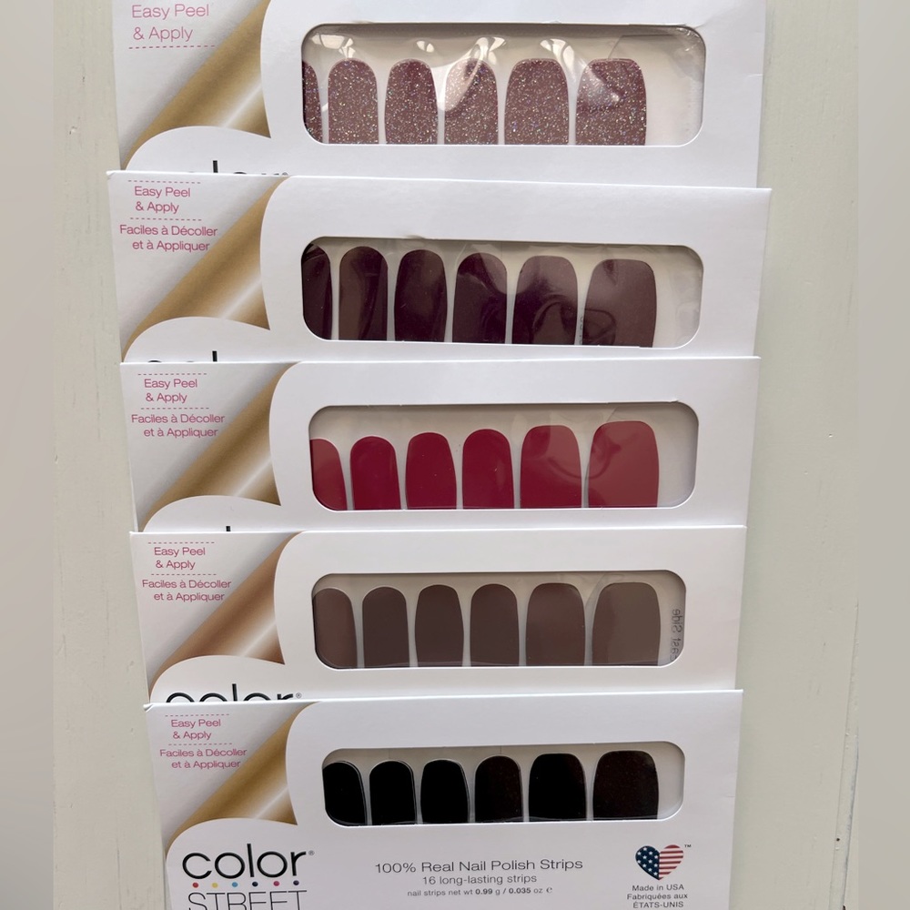 Set of 5 Color Street Sets - Dark and Classic